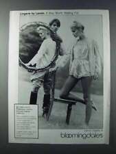 1981 Bloomingdale's Lanvin Lingerie Ad - Teddy & Jacket picture