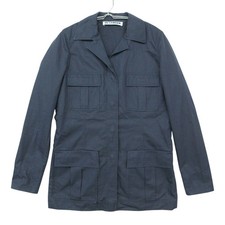 Jil Sander Navy Military Shirt Jacket Women's Size 36/Small Used (Ages 14+) picture