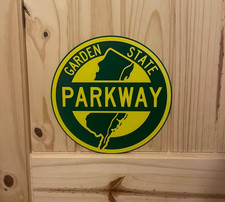 New Jersey Garden State Parkway Road Sign Toll Interstate Highway picture