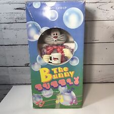 Vtg Musical Bubble Blowing Rabbit Easter Bunny 1988 picture