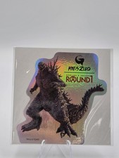 2026 NEW Round 1 | Godzilla Minus Zero 0 Holographic Sticker Promo ROUND1 picture