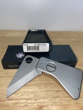 spyderco card knife picture