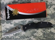 Spyderco C10SBK Endura 4 Black FRN Handle Folder SpyderEdge VG-10 BRAND NEW picture