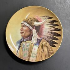 VTG Artaffects Collector Plate Nobility of the Algonquin by Gregory Perillo picture