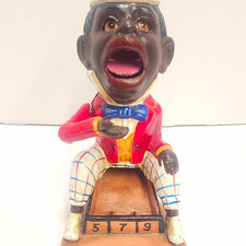 RARE J.E. Stevens Cast Iron Mechanical Counter game. 