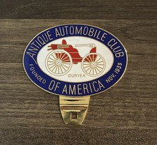 Antique Automobile Club Of America Vintage  Enamel Call Grill Badge Emblem B1 picture