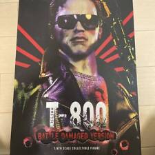 Hot Toys T 800 Battle Damage Terminator 1 6 anime figure picture