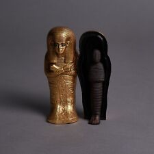 Coffin with Mummy Inside Handmade in Egypt Museum Authentic Replica picture