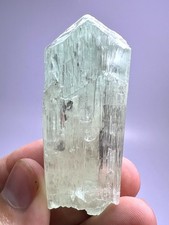 274 CT. Natural Etched Green Kunzite Crystal - Nuristan,  AFG picture