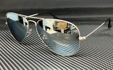 RAY BAN RB3025 019 W3 Silver Aviator 58 mm Unisex Polarized Sunglasses picture