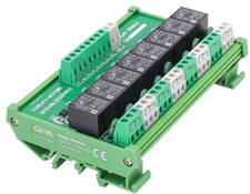 8 Channel Relay Module AC/DC 12V PLC Relay **NEW** picture