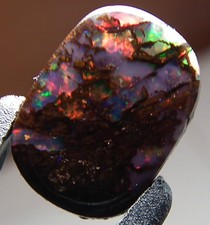 Exquisite Multiple colored  Australian Boulder Opal Gem. picture