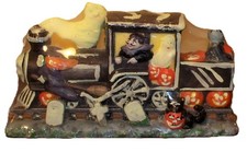 New Vintage Large Halloween Runaway Train Candle – D1 picture