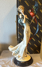 Florence by Giuseppe Armani Saucy Parrot Porcelain Figurine Limited Ed 2000 picture
