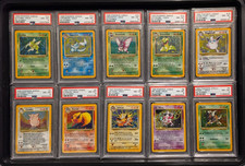 Pokemon - PSA 8 Jungle No Symbol Error Incomplete Set - 10 of 15 - Low Pop picture