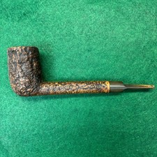 Castello Pipe Sea Rock Briar Italian Estate Rustic Billiard Sandblasted picture