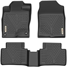 YITAMOTOR Floor Mats for Honda Civic Sedan/Type R 2016-2021 TPE All-Weather picture