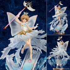 37cm CardCaptor Sakura Kinomoto Sakura Clear Card Statue PVC Figure Model Toy picture