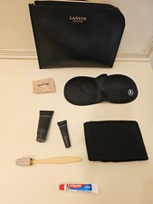 LANVIN Turkish Airlines Business Class Amenity Kit  Mens - NEW SEALED picture