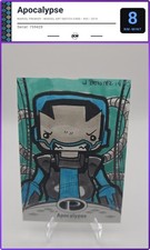 Apocalypse - Sketch Card - Marvel Premier - #55 - 2014 - DCM 8 - Near Mint-Mint picture