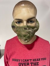 USGI Issue M9 ReadyOne Woodland Camo Face Cover Type II - New picture