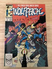 Wolfpack #1 Marvel Comics 1988 picture