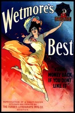 Wetmore's Best Vintage Advertisement Poster - 24x36” Reproduction Print picture