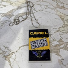 Vintage 1995 Camel Staff Tag Badge RJRTC   picture