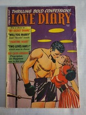 Love Diary #37 Golden Age Romance 1953 Rare Comic Book picture