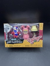 A Christmas Story Figure Set Ralphie Randy Bunny Suit Fragile Lamp 3pc New picture