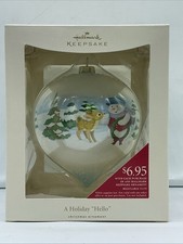 2008 Hallmark Keepsake Ornament Ceramic A Holiday 