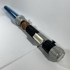 Star Wars Hasbro LFL Obi Wan Kenobi Blue Lightsaber 2004 Works Cosplay Costume picture