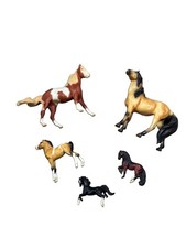 Lot of 5 Vtg Breyer Model Horses - Traditional Classic Stablemate Mixed Bundle picture