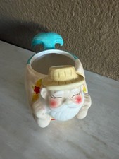Beachbum Berry Sippin Santa Ceramic Mermaid Mug - Hand-Painted Collectible Tiki picture