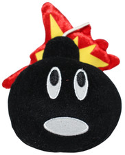 The Hundreds Adam Bomb 5-inch Plush Toy Vintage Streetwear picture