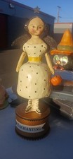 Vintage Esc Nicol Sayre Halloween Girl Figurine Folk Art picture