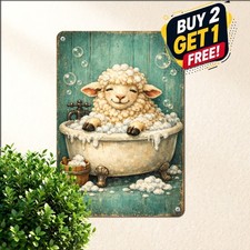 Vintage Cow Tin Metal Signs Home Dcor 8x12 Durable Aluminum Wall Decor for Home picture