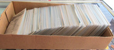 500 Vintage POSTCARDS LOT  Divided Back White Boarder  Linen  Chrome Sleeved D picture