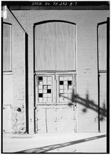 Photo:Juniata Shops Blacksmith Shop No 2 Door Detail 1930s East Side picture