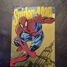 Fleer 1994 Marvel Universe Spider-Man Power Blast Insert Limited Edition 6 of 9 picture