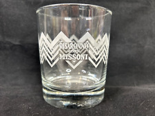Disaronno Wears Missoni 8 Oz Rocks Glass Low Ball Barware EUC picture