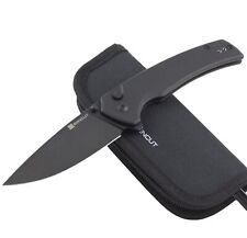 Sencut Serene Black Aluminum Folding Pocket Knife D2 Tool Steel Blade picture