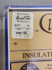 Rare 1990s Unopened Cushion Aire Insulated Oblong Pan With Cover from Daytons MF picture