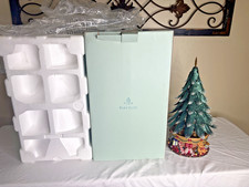 Partylite Glowing Christmas Tree Tealight Candle Holder & Music Box P7920 2003 picture