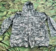 US Army Military Surplus ACU UCP Improved Rainsuit Coat Parka Jacket ORC LARGE picture