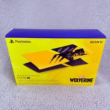 PS5 Pro Console Covers Marvels Wolverine Battle Yellow Limited Edition In Hand picture