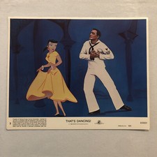 That's Dancing Movie Film Cartoon Lobby Card Mini Poster 1984 picture