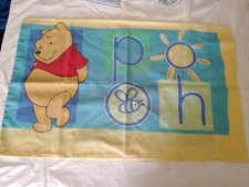 PillowCase Vintage 1990 DISNEY Winnie the Pooh and Tigger Bouncy Standard  picture