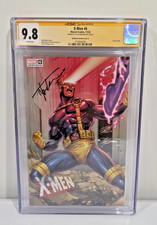 X-Men #6 CGC 9.8 Signed Tyler Kirkham NYCC 2024 Cyclops Danger Room Marvel picture