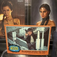 1977 Topps Star Wars #267 No-nonsense privateer Han Solo picture